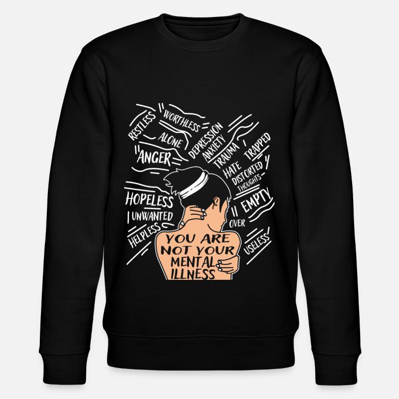 Dépression - Sweat bio CHANGER Stanley/Stella Unisexe - noir