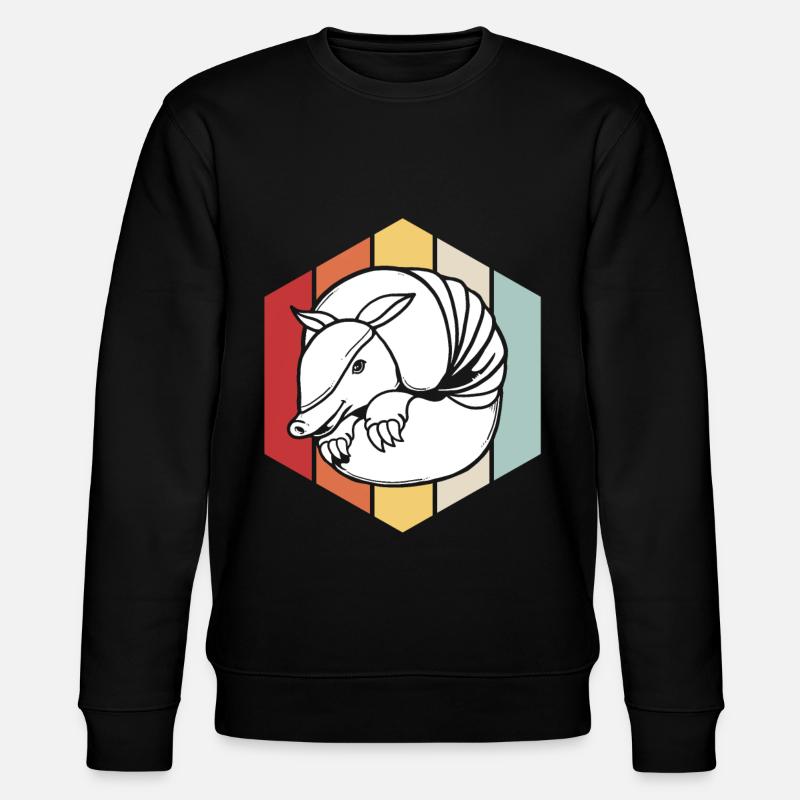 Gürteltier - Stanley/Stella Unisex Bio-Sweatshirt CHANGER  - Schwarz