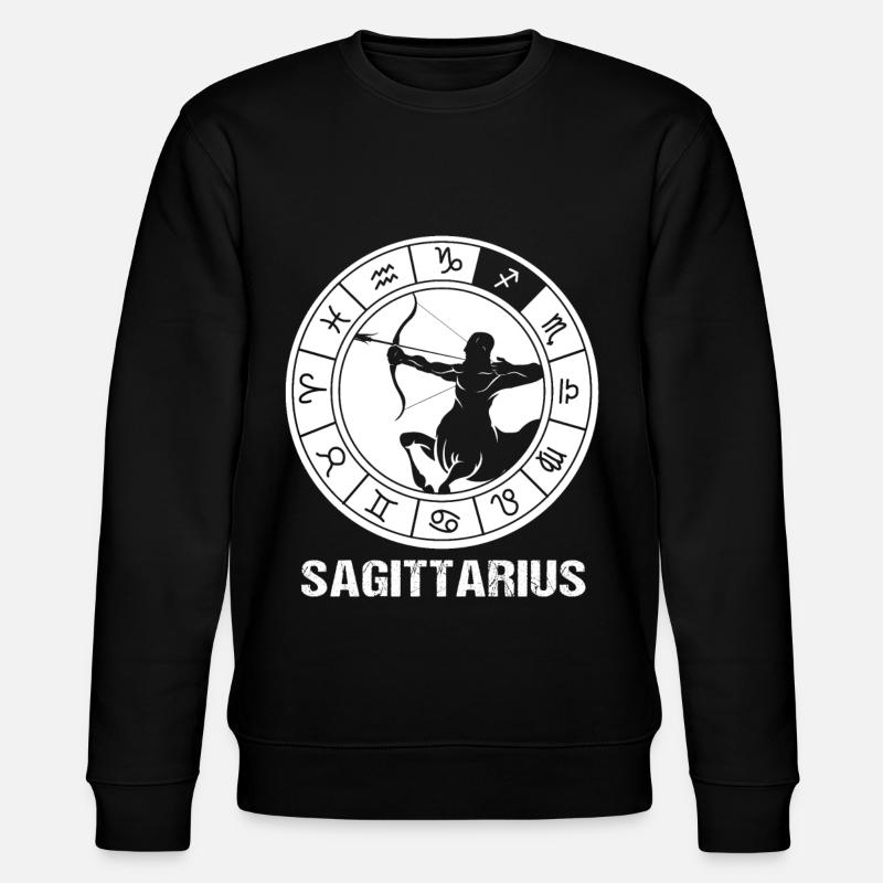 Zentaur - Stanley/Stella Unisex Bio-Sweatshirt CHANGER  - Schwarz