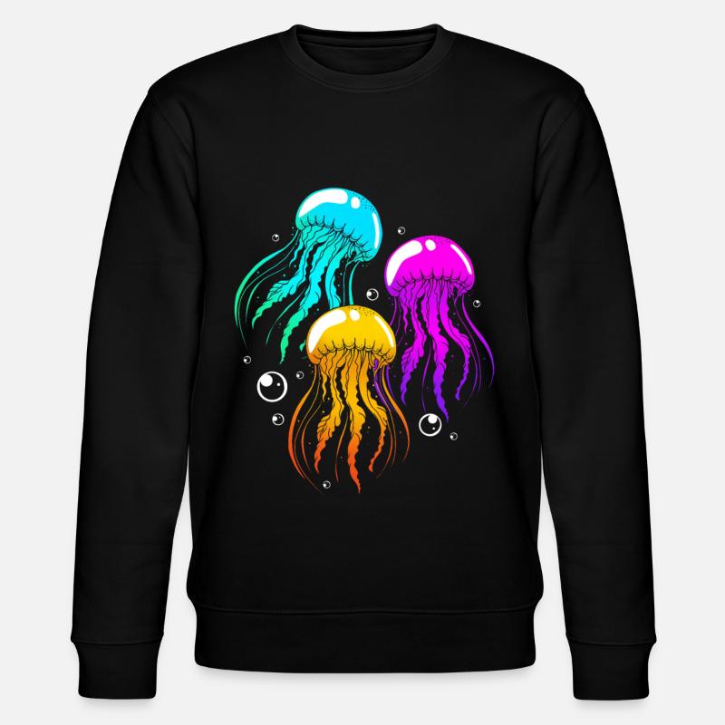 La méduse - Sweat bio CHANGER Stanley/Stella Unisexe - noir