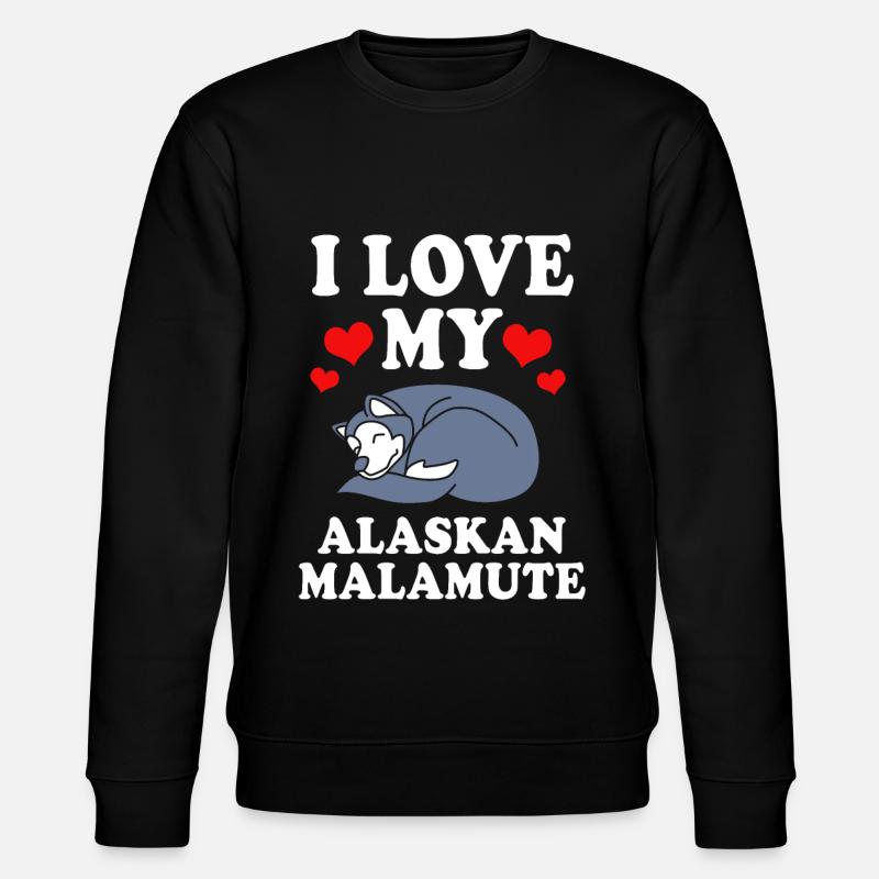 Malamute - Stanley/Stella Unisex Bio-Sweatshirt CHANGER - Schwarz