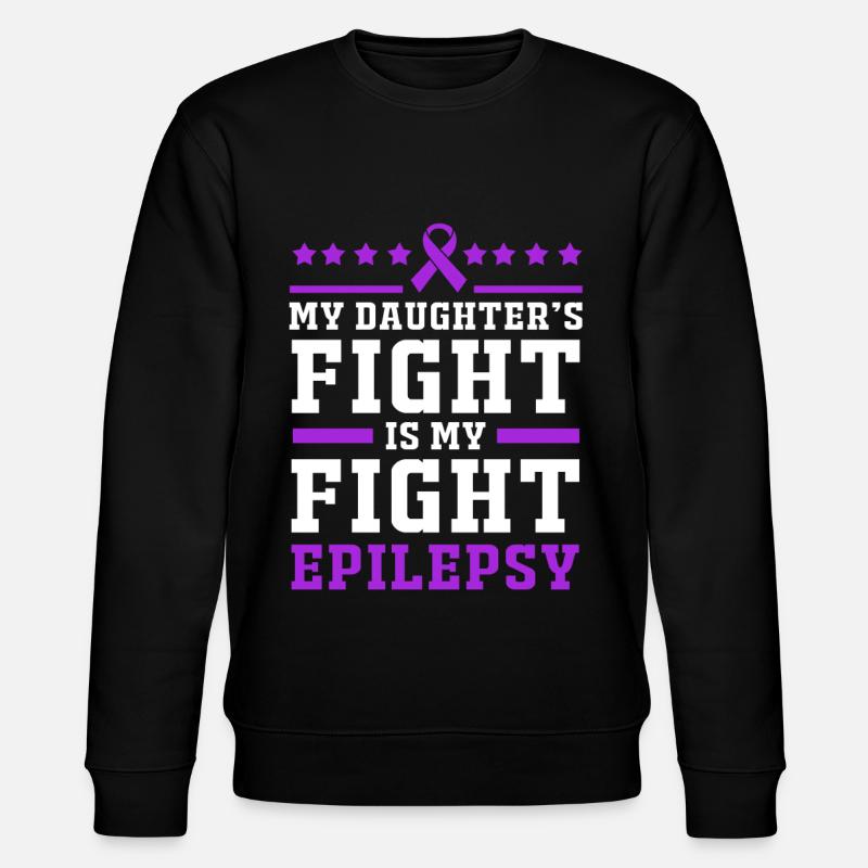 Epilepsie - Stanley/Stella Unisex Bio-Sweatshirt CHANGER  - Schwarz