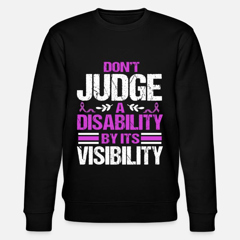 Epilepsie - Stanley/Stella Unisex Bio-Sweatshirt CHANGER  - Schwarz