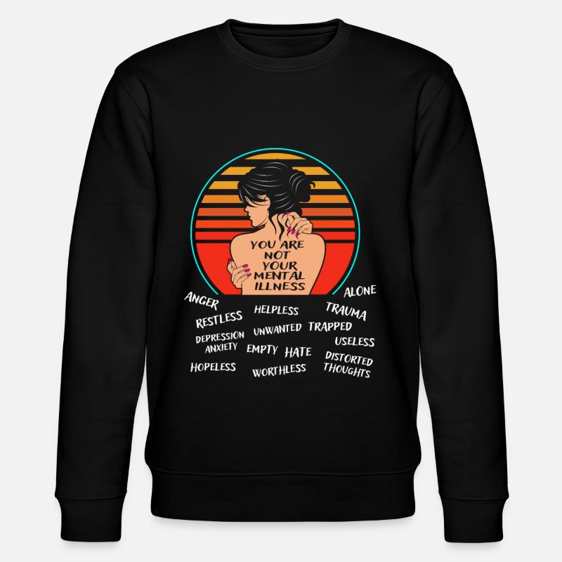 Dépression - Sweat bio CHANGER Stanley/Stella Unisexe - noir