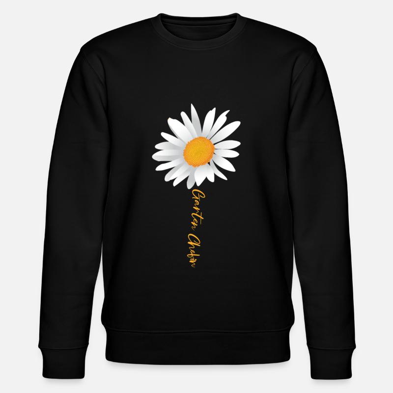 Gartenchefin Gärtner - Stanley/Stella Unisex Bio-Sweatshirt CHANGER  - Schwarz