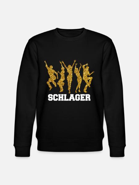 Schlagerparty Schlager - Stanley/Stella Unisex Bio-Sweatshirt CHANGER - Schwarz
