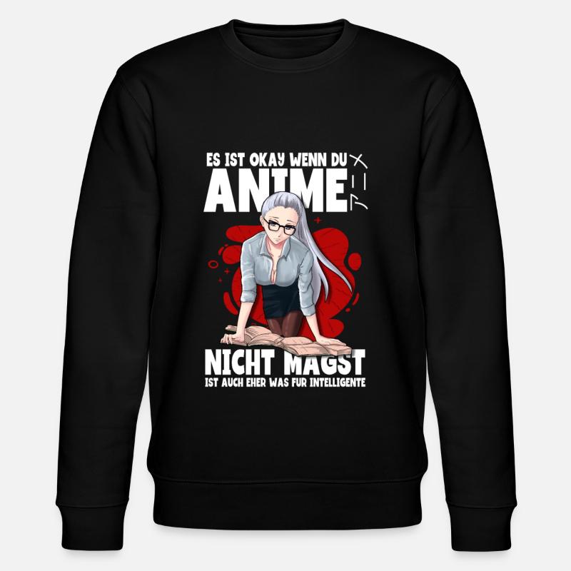 Anime disant Weeb Otaku - Sweat bio CHANGER Stanley/Stella Unisexe - noir