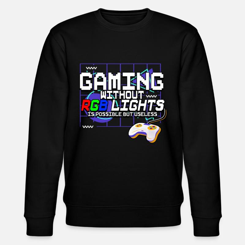 Zocken Gaming - Sweat bio CHANGER Stanley/Stella Unisexe - noir