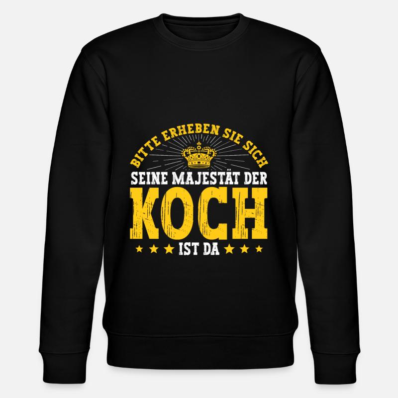 Koch - Stanley/Stella Unisex Bio-Sweatshirt CHANGER  - Schwarz