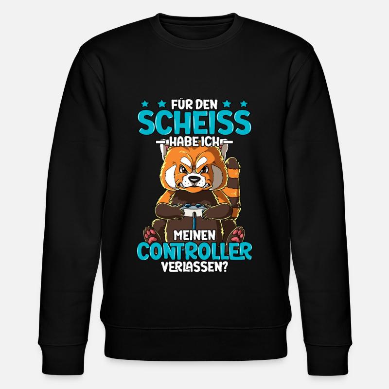Zocken Gaming - Stanley/Stella Unisex Bio-Sweatshirt CHANGER  - Schwarz