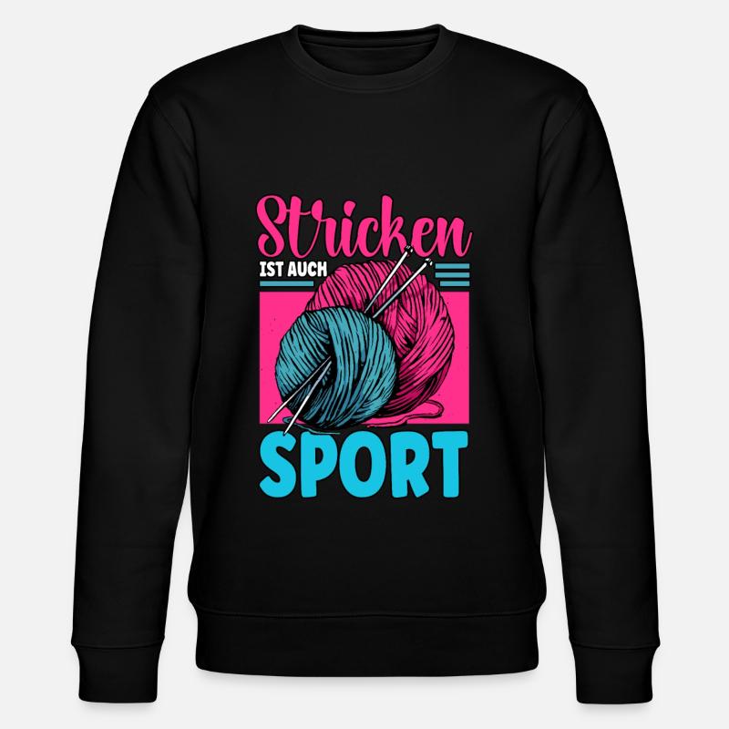 Häkeln - Stanley/Stella Unisex Bio-Sweatshirt CHANGER  - Schwarz
