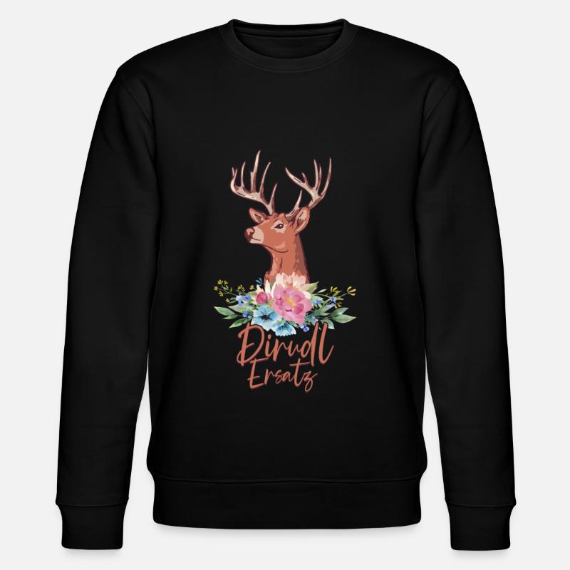 Dirndl Replacement - Stanley/Stella CHANGER Unisex Organic Sweatshirt - black