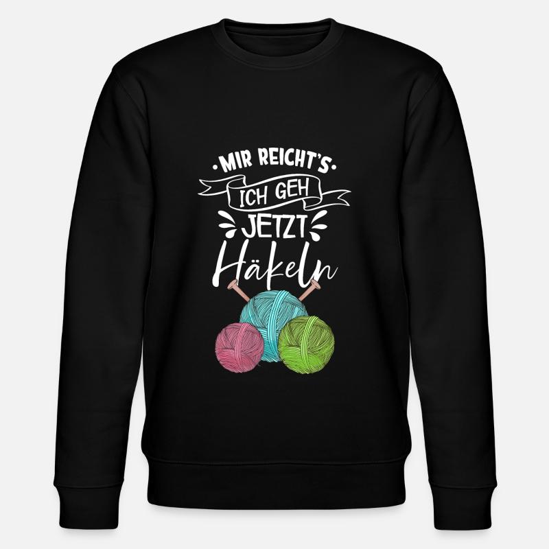 Häkeln - Stanley/Stella Unisex Bio-Sweatshirt CHANGER  - Schwarz