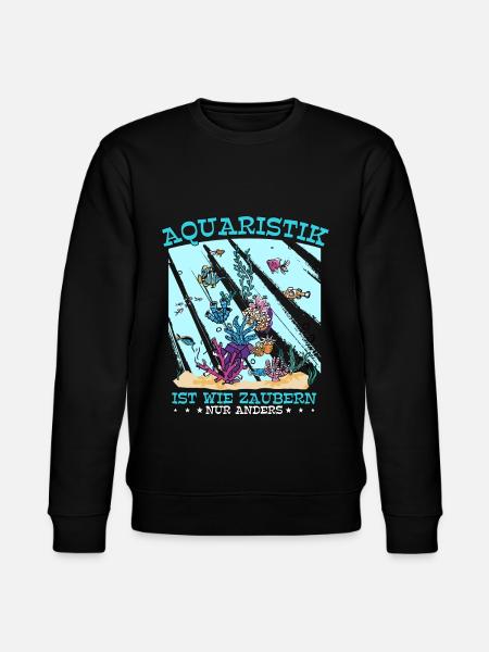 Aquarianer - Stanley/Stella Unisex Bio-Sweatshirt CHANGER  - Schwarz