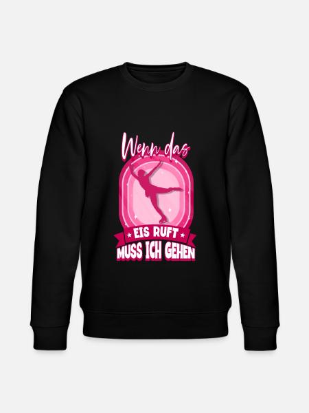 Eislaufen - Stanley/Stella Unisex Bio-Sweatshirt CHANGER - Schwarz