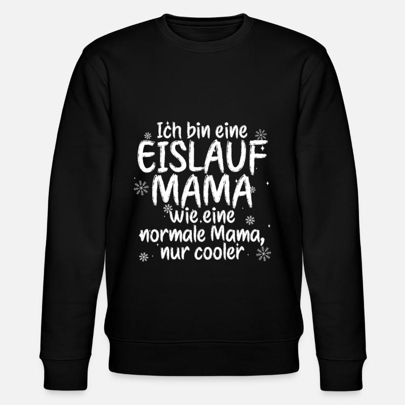 Eislaufen - Stanley/Stella Unisex Bio-Sweatshirt CHANGER  - Schwarz