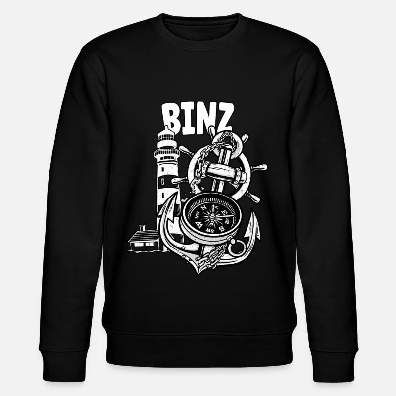 Binz - Stanley/Stella Unisex Bio-Sweatshirt CHANGER  - Schwarz