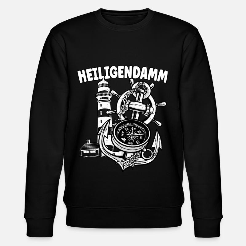Heiligendamm - Sweat bio CHANGER Stanley/Stella Unisexe - noir