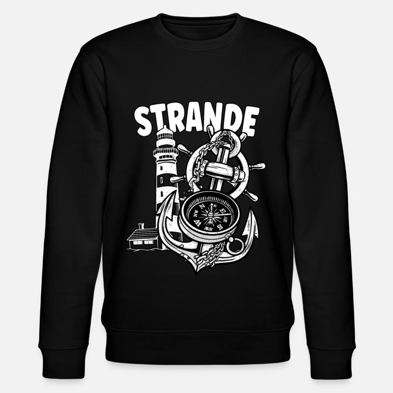 Strande - Stanley/Stella Unisex Bio-Sweatshirt CHANGER  - Schwarz