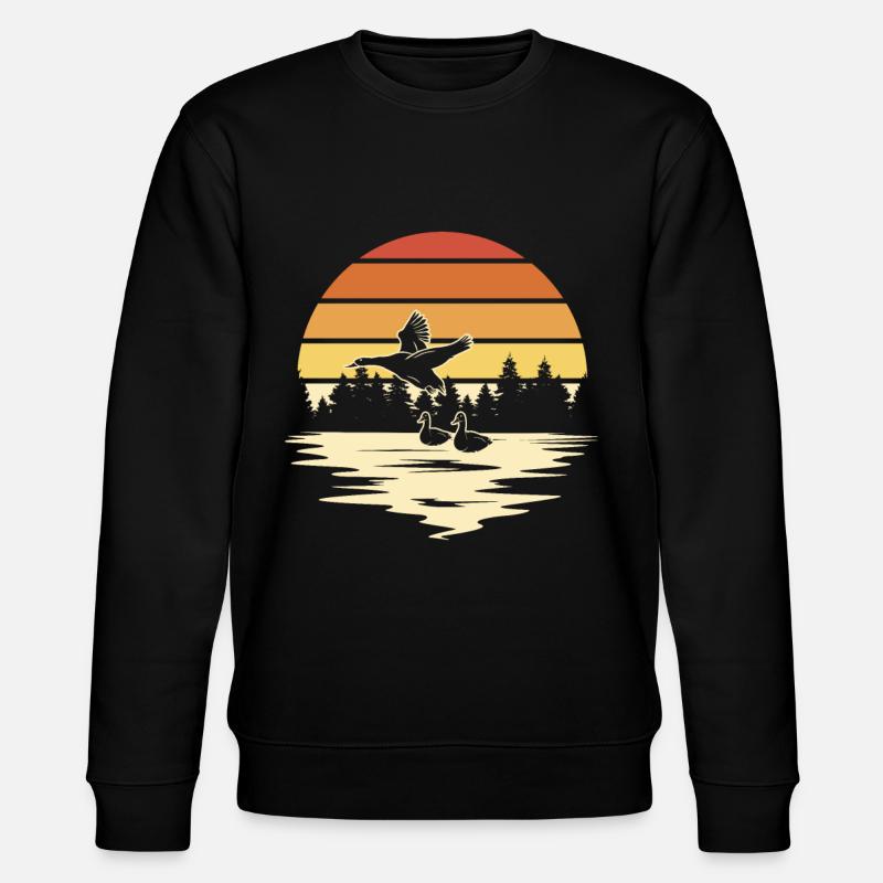 Canards - Sweat bio CHANGER Stanley/Stella Unisexe - noir