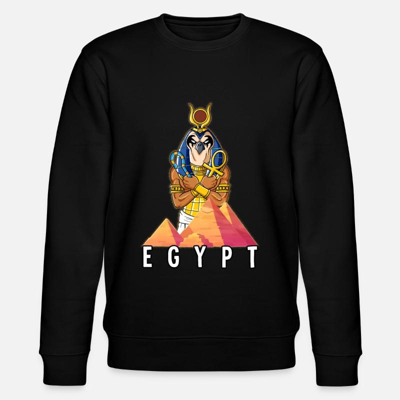 Egypte Horus Pharaon - Sweat bio CHANGER Stanley/Stella Unisexe - noir
