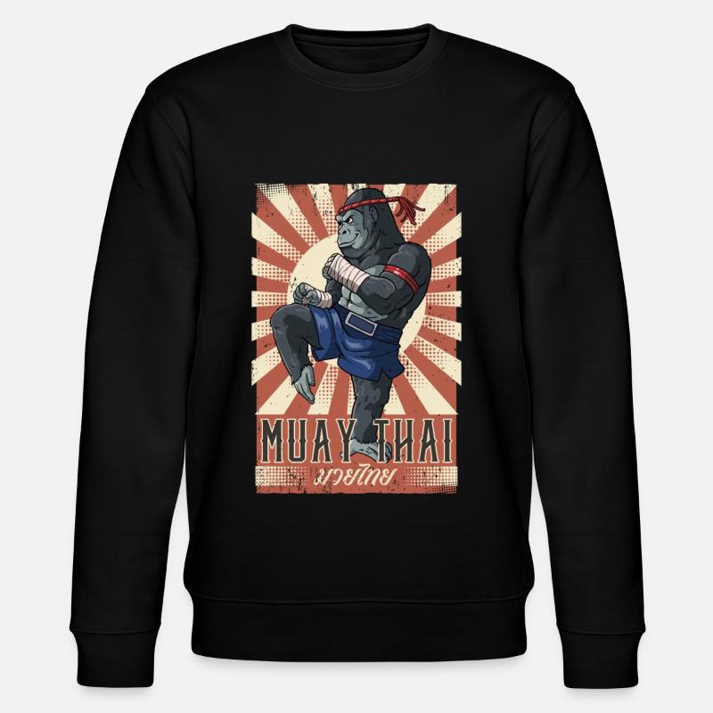 Muay Thaï - Sweat bio CHANGER Stanley/Stella Unisexe - noir