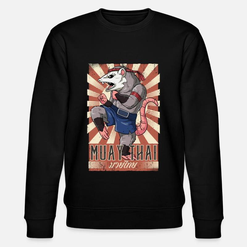 Muay Thaï - Sweat bio CHANGER Stanley/Stella Unisexe - noir