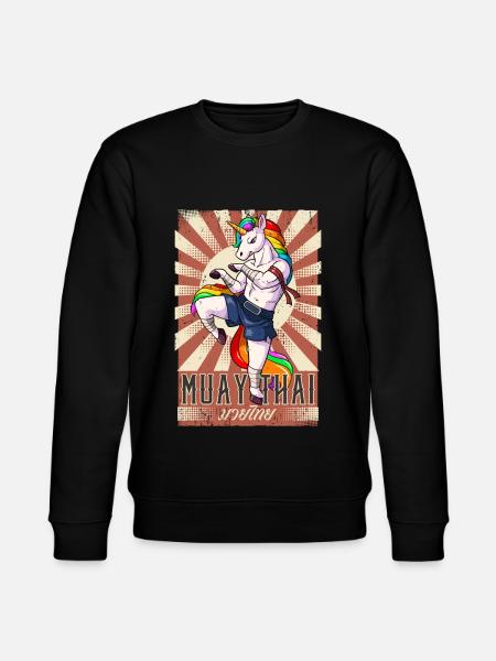 Muay Thai - Stanley/Stella Unisex Bio-Sweatshirt CHANGER - Schwarz
