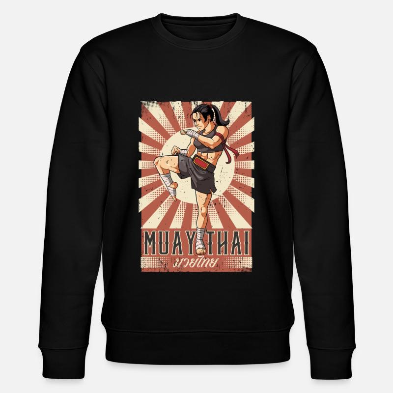 Muay Thaï - Sweat bio CHANGER Stanley/Stella Unisexe - noir