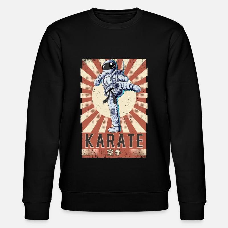 Karate - Stanley/Stella Unisex Bio-Sweatshirt CHANGER  - Schwarz
