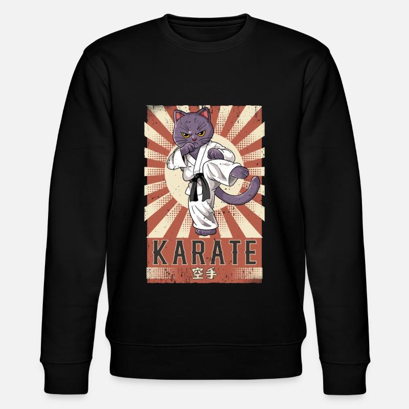 Karate - Stanley/Stella CHANGER Unisex Organic Sweatshirt - black