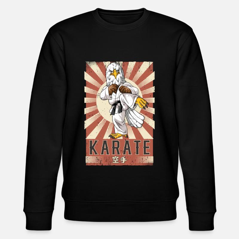 Karaté - Sweat bio CHANGER Stanley/Stella Unisexe - noir