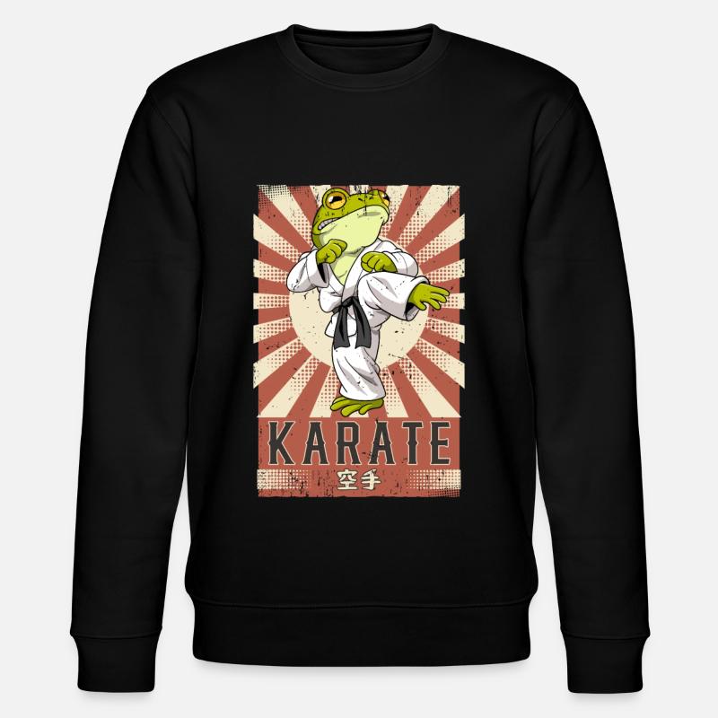 Karate - Stanley/Stella CHANGER Unisex Organic Sweatshirt - black