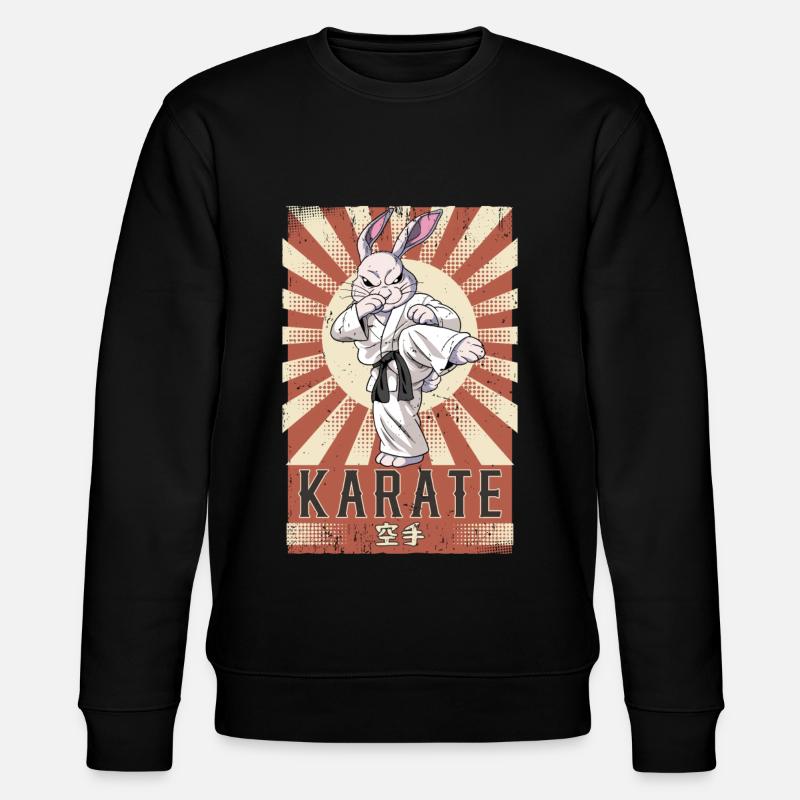Karate - Stanley/Stella Unisex Bio-Sweatshirt CHANGER  - Schwarz