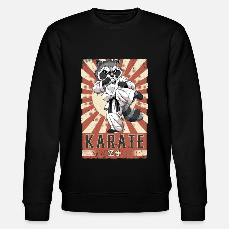 Karaté - Sweat bio CHANGER Stanley/Stella Unisexe - noir
