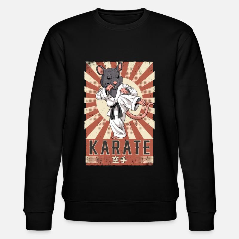 Karate - Stanley/Stella Unisex Bio-Sweatshirt CHANGER  - Schwarz
