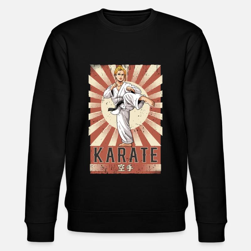 Karate - Stanley/Stella CHANGER Unisex Organic Sweatshirt - black