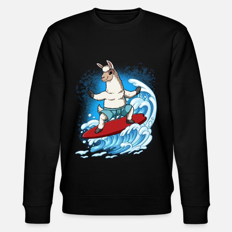 Surfeurs de vagues Surfeurs Surfeurs - Sweat bio CHANGER Stanley/Stella Unisexe - noir