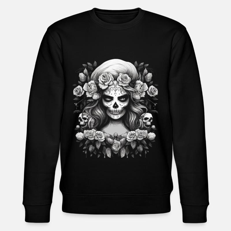 Gothic Ästhetik Goth - Stanley/Stella Unisex Bio-Sweatshirt CHANGER  - Schwarz
