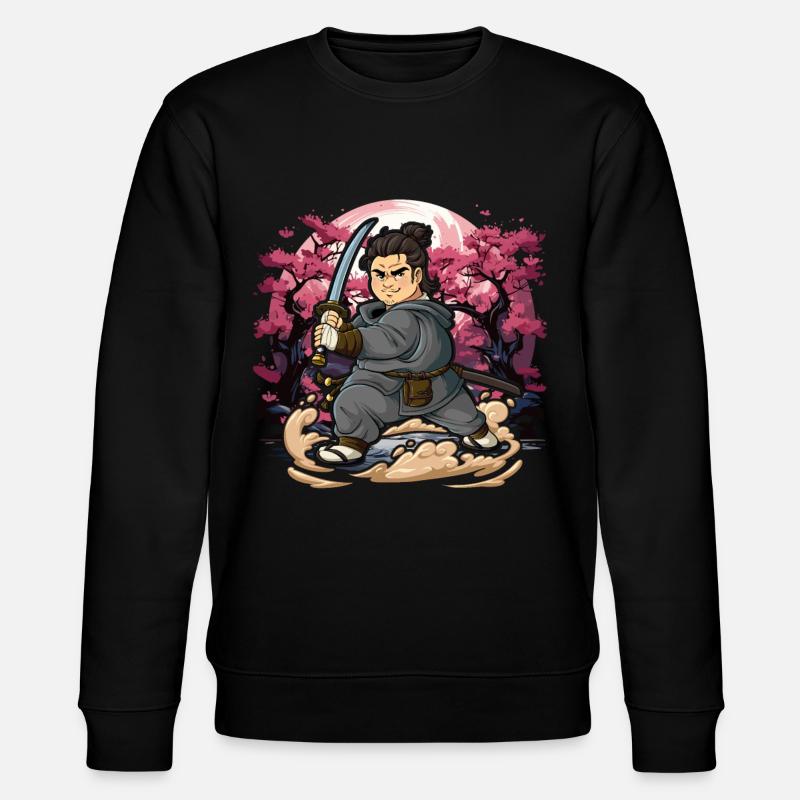 Samurai Men - Stanley/Stella CHANGER Unisex Organic Sweatshirt - black