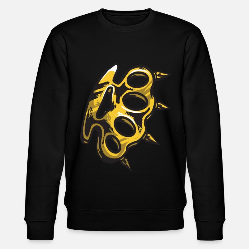 Schlagring - Stanley/Stella Unisex Bio-Sweatshirt CHANGER  - Schwarz