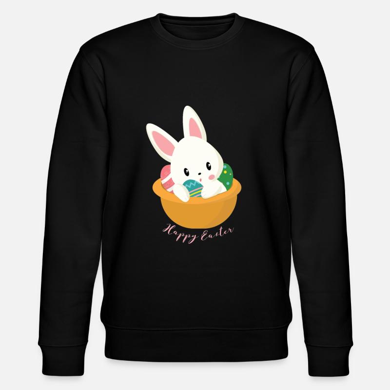Easter - Stanley/Stella CHANGER Unisex Organic Sweatshirt - black