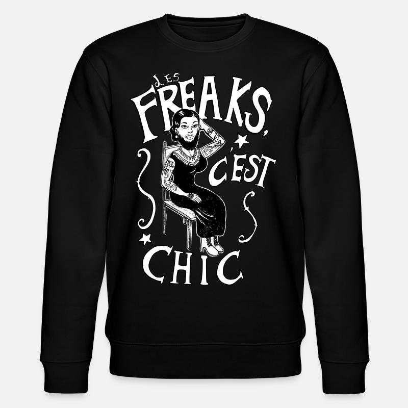 freaks - Sweat bio CHANGER Stanley/Stella Unisexe - noir
