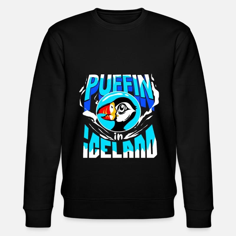 Puffin Puffin Puffin - Sweat bio CHANGER Stanley/Stella Unisexe - noir