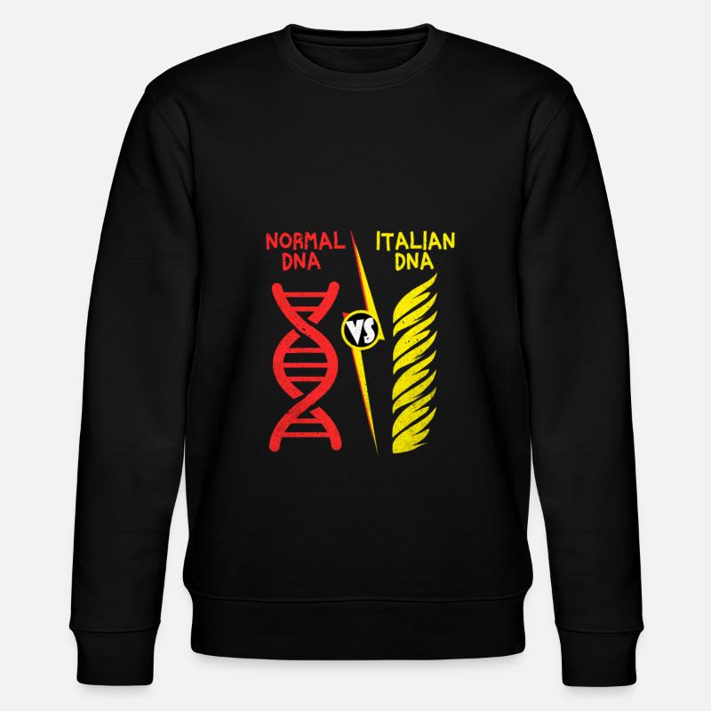 Pasta - Stanley/Stella Unisex Bio-Sweatshirt CHANGER  - Schwarz