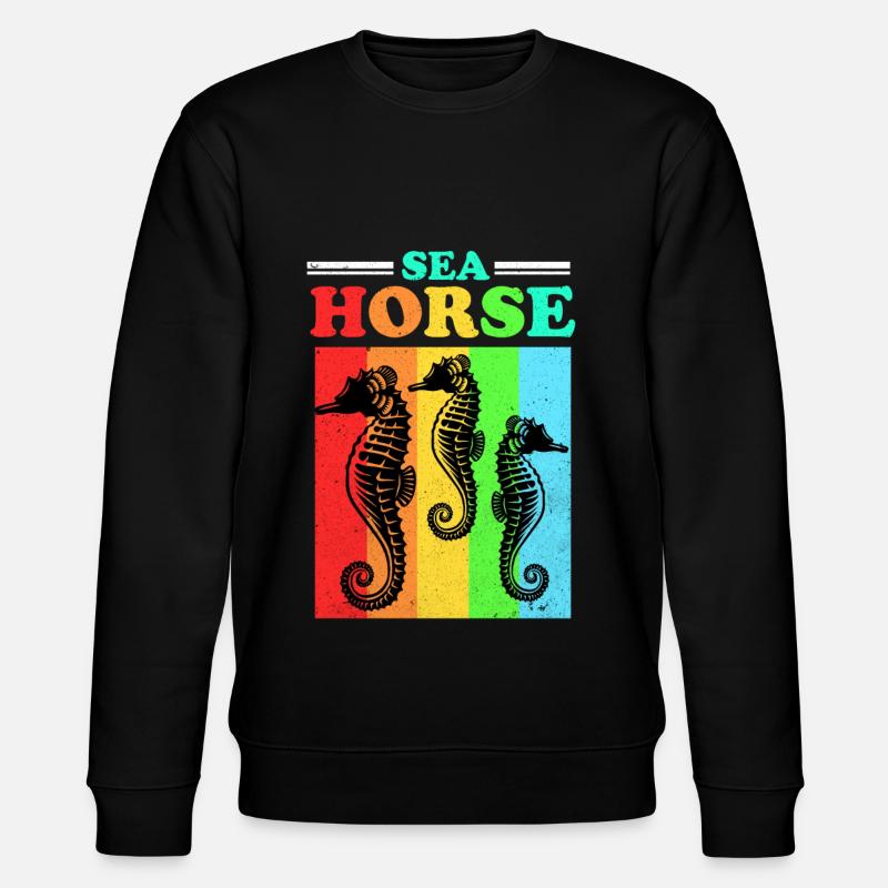 Hippocampe - Sweat bio CHANGER Stanley/Stella Unisexe - noir