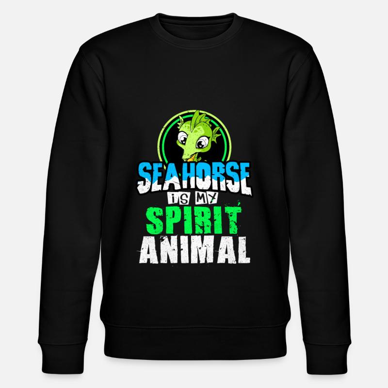 Hippocampe - Sweat bio CHANGER Stanley/Stella Unisexe - noir