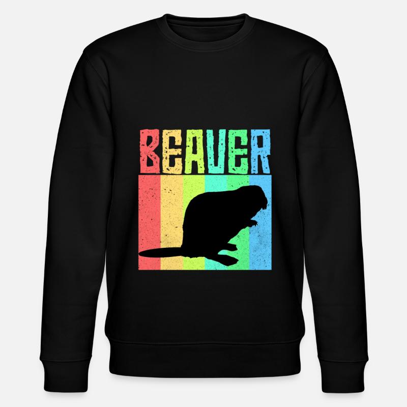 Biber - Stanley/Stella Unisex Bio-Sweatshirt CHANGER  - Schwarz