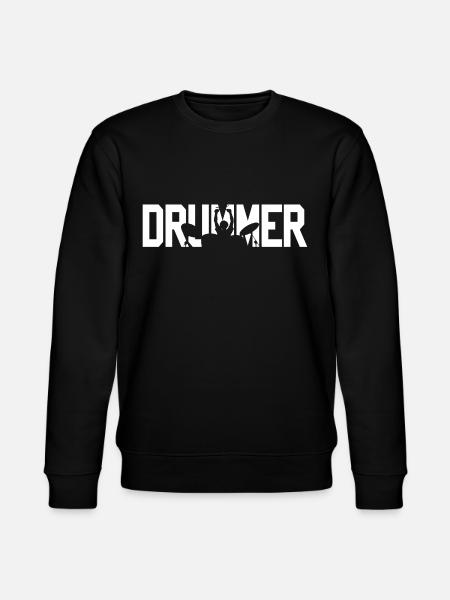 Batteur Drummer Shirt Design - Sweat bio CHANGER Stanley/Stella Unisexe - noir