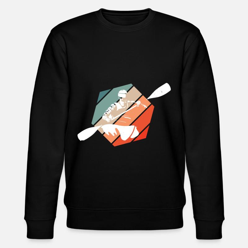 Kanu - Stanley/Stella Unisex Bio-Sweatshirt CHANGER  - Schwarz
